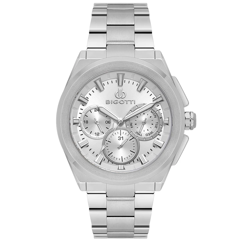 Bigotti Milano Raffinato Silver férfi karóra - BG110627-1