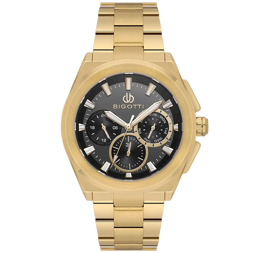 Bigotti Milano Raffinato Gold férfi karóra - BG110627-5