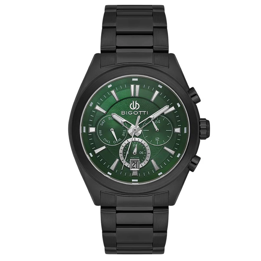 Bigotti Milano Raffinato Gunmetal férfi karóra - BG110631-5