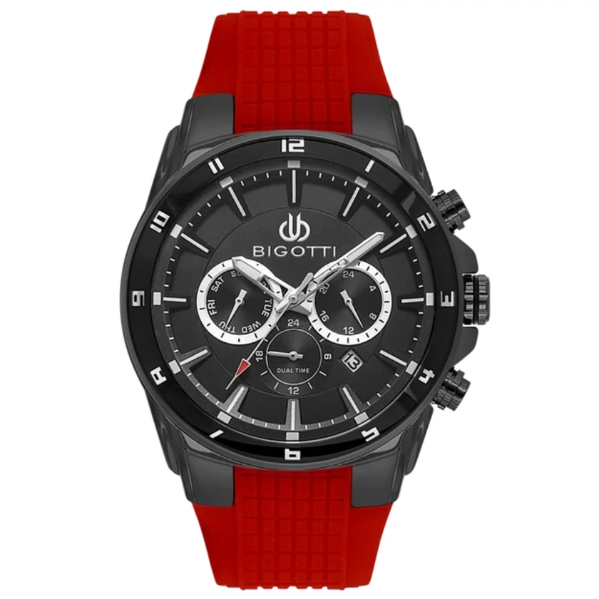 Bigotti Milano Raffinato Red férfi karóra - BG.1.10648-6