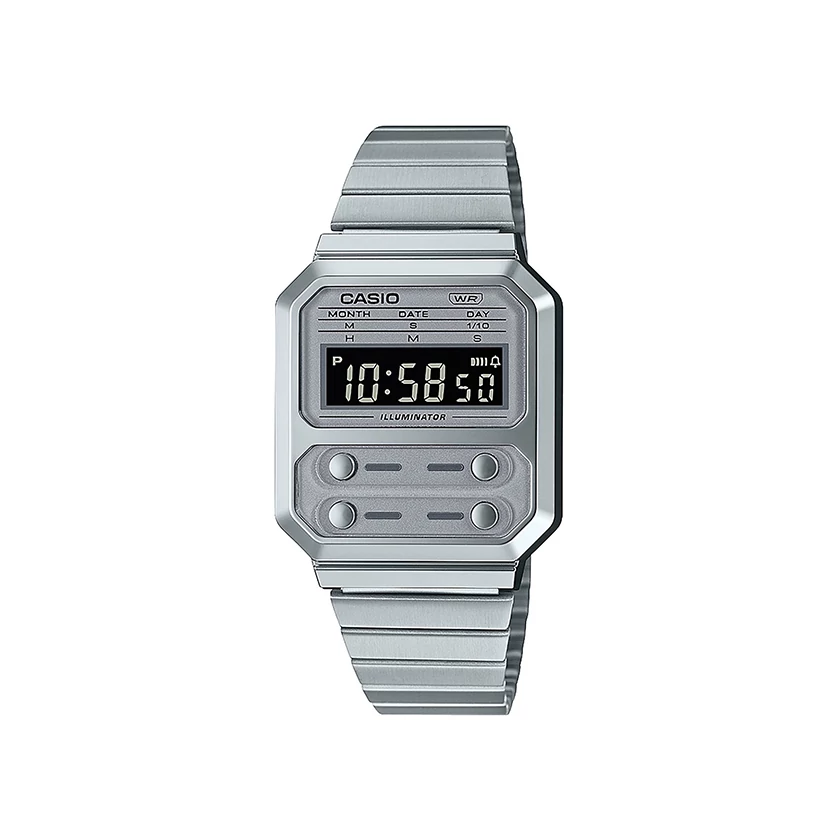 Casio Uniszex óra - A100WE-7BEF - Vintage Alien