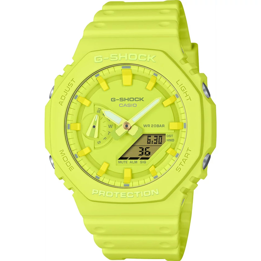 Casio férfi óra - GA-2100-9A9ER - G-Shock CasiOak Carbon Core