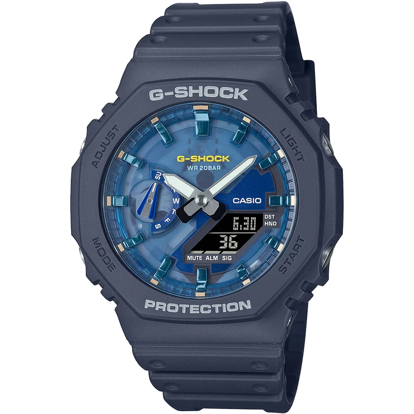 Casio férfi óra - GA-2100AS-2AER - G-Shock