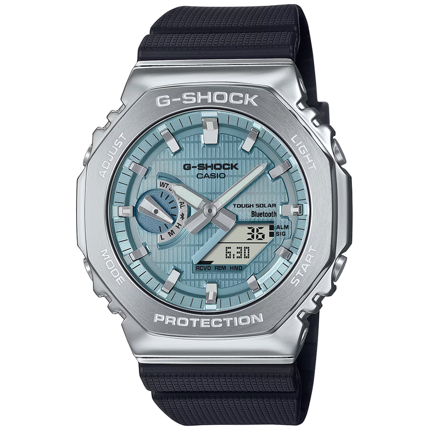 Casio férfi óra - GBM-2100A-1A2ER - G-Shock CasiOak Metal Solar Bluetooth