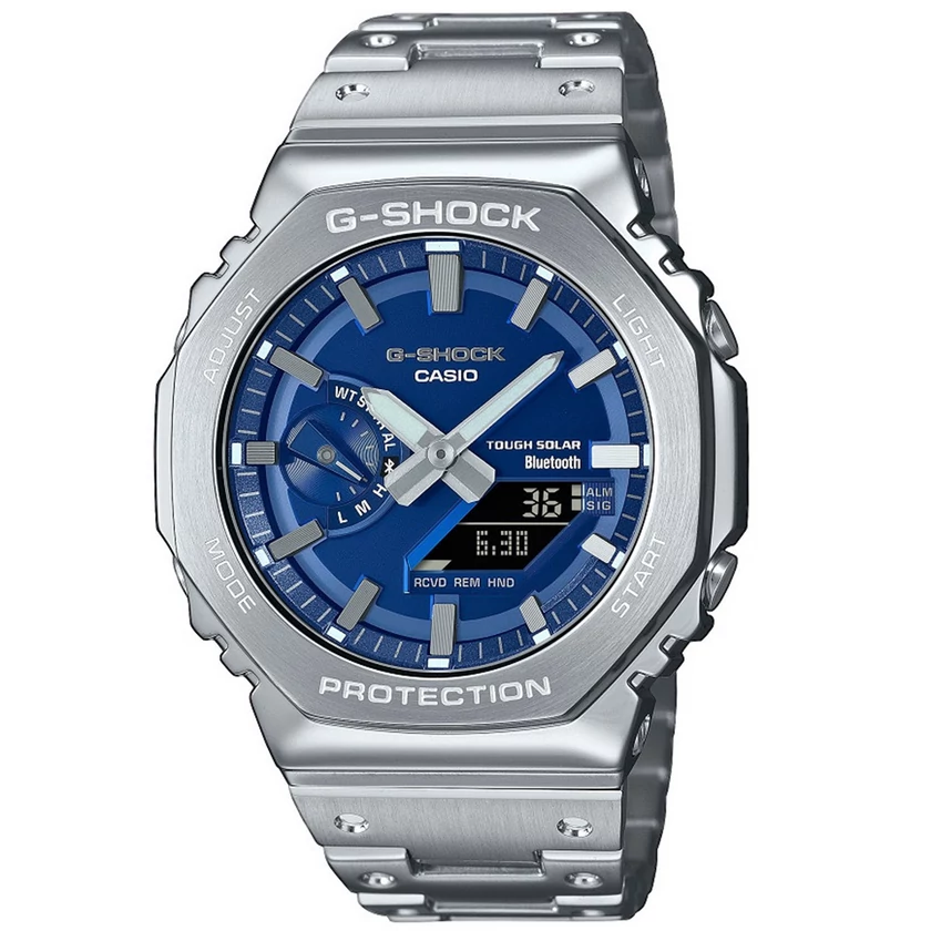 Casio férfi óra - GM-B2100AD-2AER - G-Shock CasiOak Full Metal Solar Bluetooth 