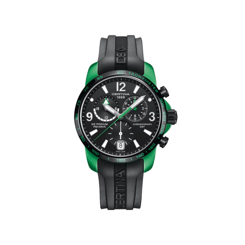 Certina férfi óra - C001.639.97.057.03 - DS Podium Chronograph GMT Aluminium