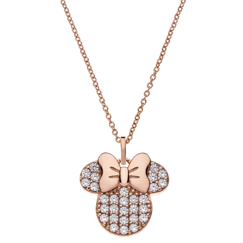 Disney rozé Minnie nyaklánc - CS00006PZWL-P.CS