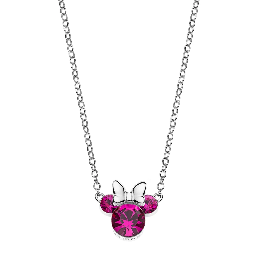 Disney Minnie októberi születésköves nyaklánc - NS00006SOCTL-157