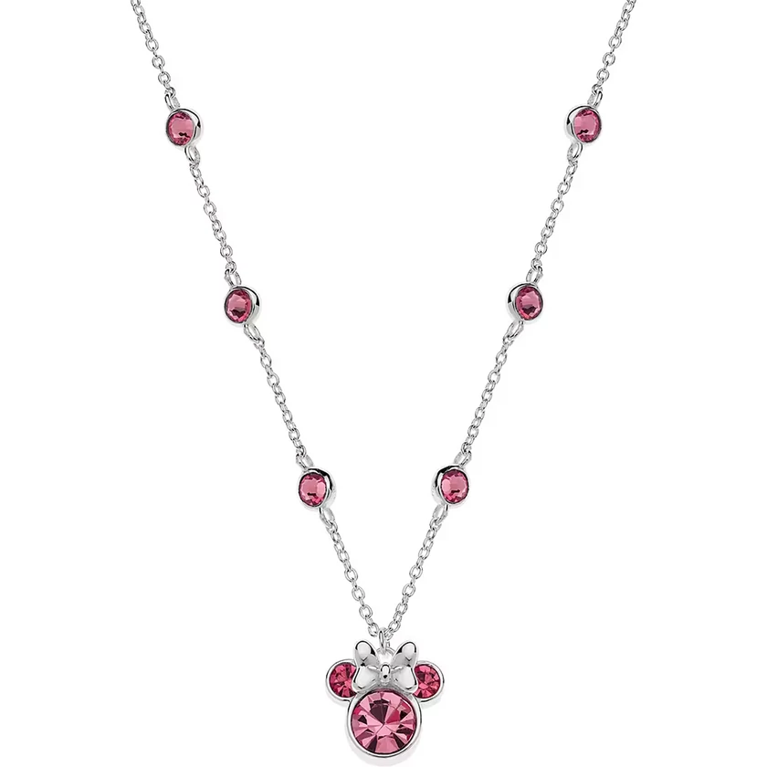 Disney Minnie rózsaszín köves nyaklánc - NS00045SRUL-157.CS