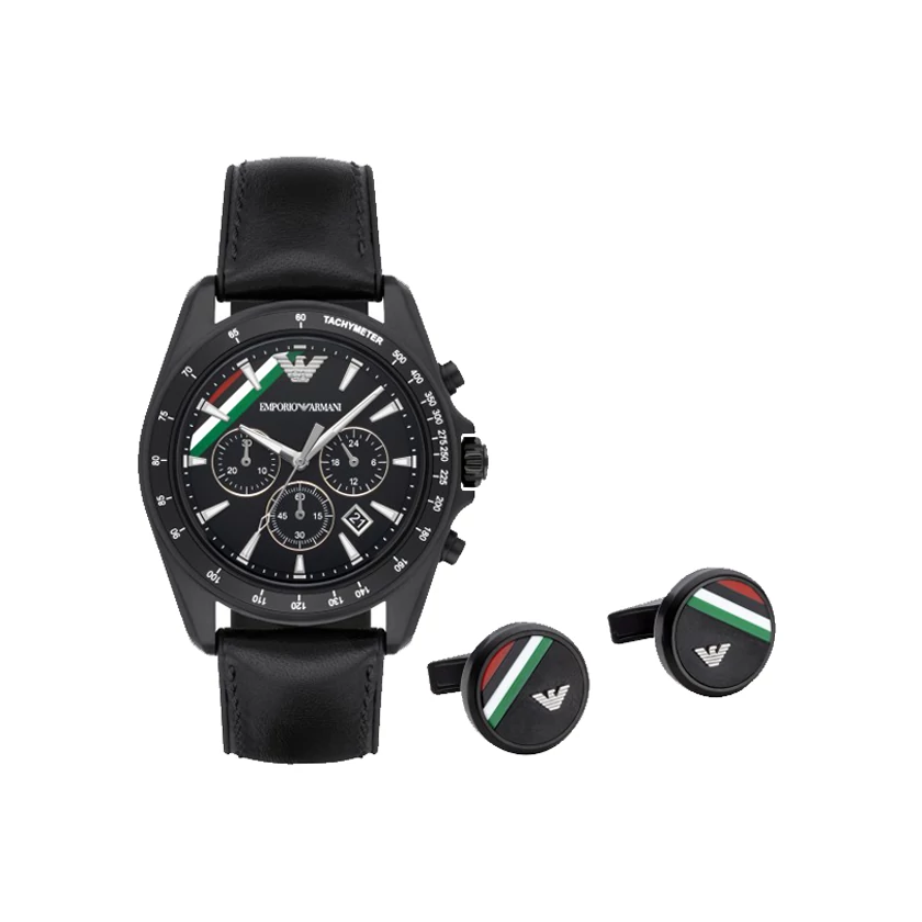 Emporio Armani férfi óra - AR8036 -  Szett