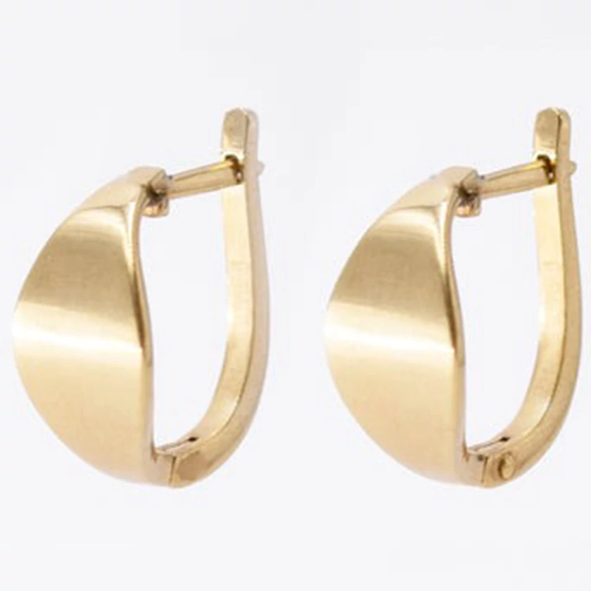 Fabnora aranyozott karika fülbevaló - FA6EH-SS00 - Hoop Earrings