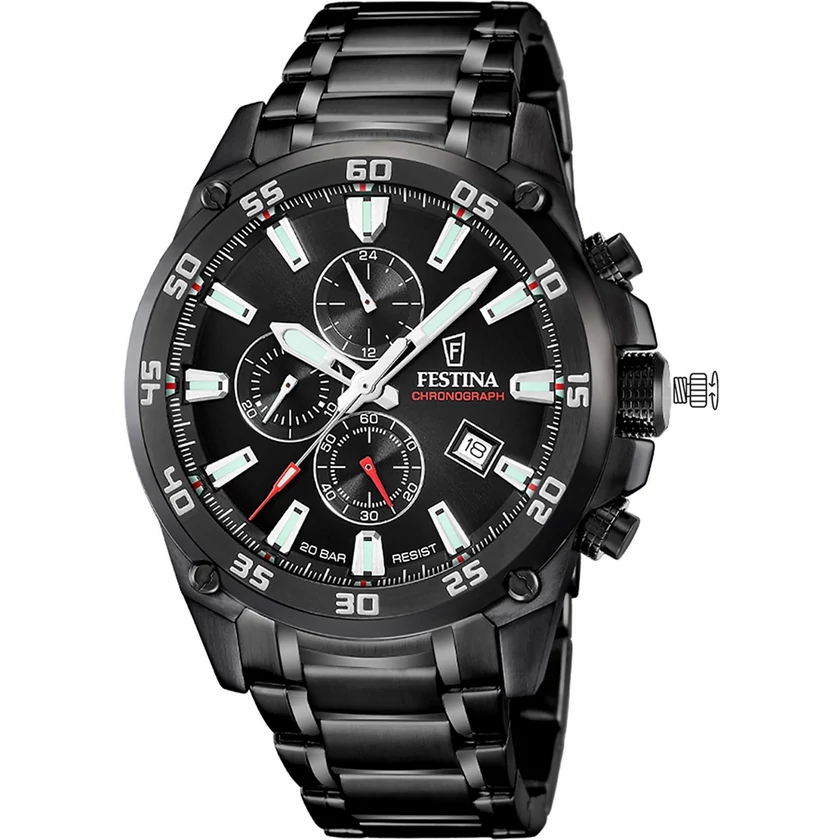 Festina férfi óra - F20735/3 - Chronograph