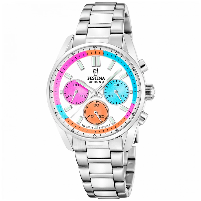 Festina színes női óra - F20753/7 - Boyfriend