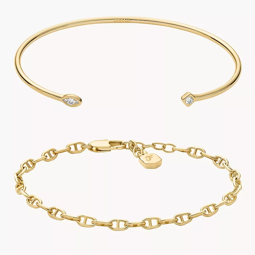 Fossil női karkötő szett - JA7292SET - Heritage