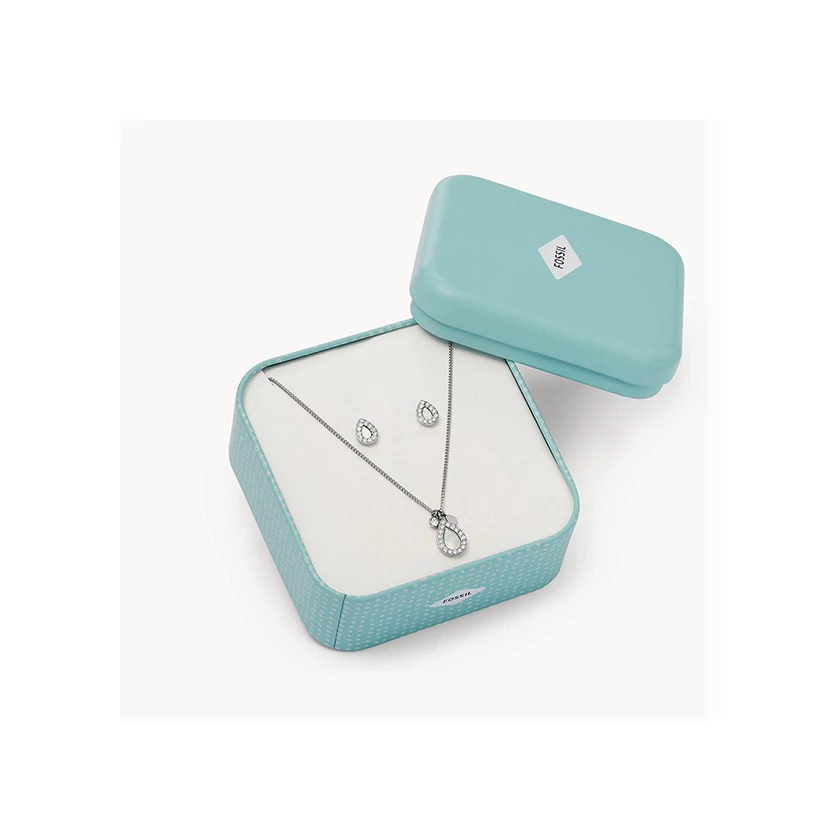 Fossil női nyaklánc és fülbevaló szett - JF03765040 - Mothers Day Mother of Pearl