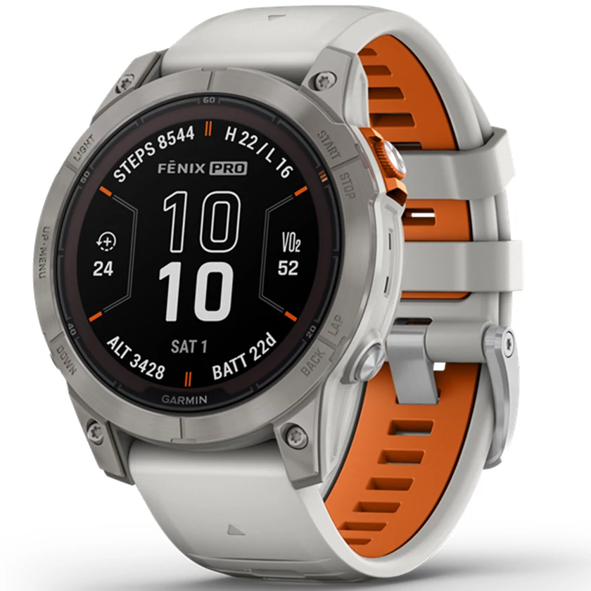 Garmin Fenix 7 Pro Sapphire Solar Titánium - 010-02777-21