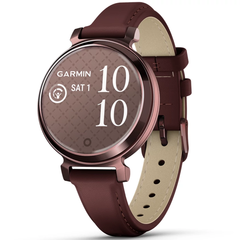 Garmin Lily 2 Classic sötétbronz szeder bőr szíjjal (ED) - 010-02839-03