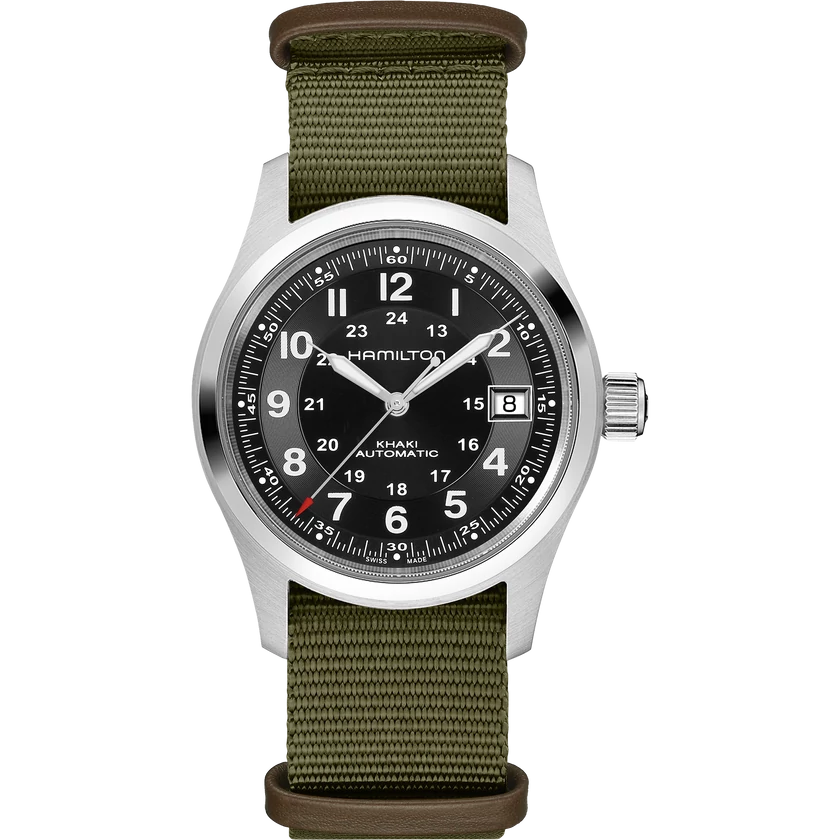 Hamilton férfi óra - H70475930 - Khaki Field 38mm Call of Duty