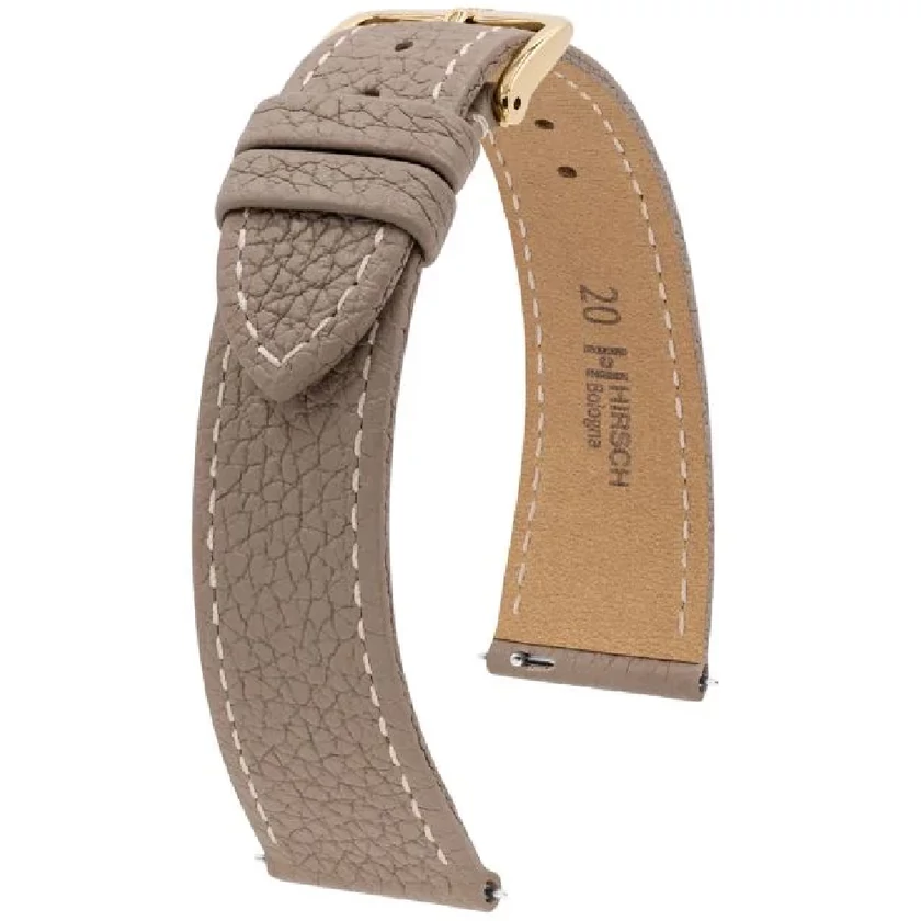 Hirsch Borjú bőr óraszíj 19mm - Bologna M - 01802137-1-19