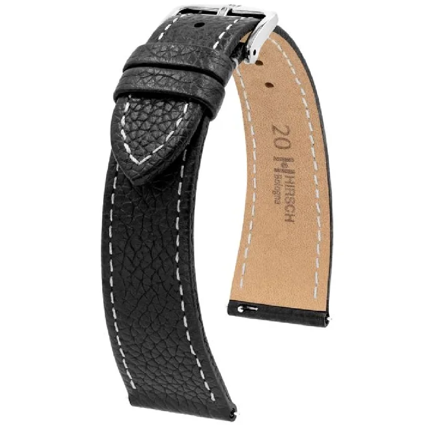 Hirsch Borjú bőr óraszíj 19mm - Bologna M - 01802150-1-19