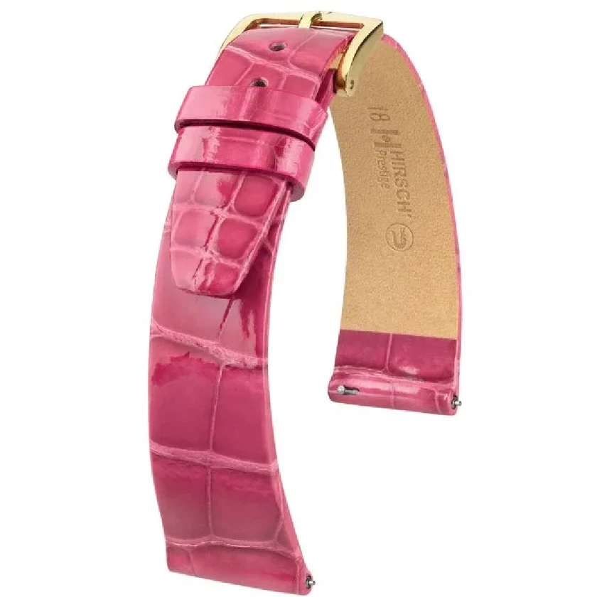 Hirsch Aligátor bőr óraszíj 16mm - Prestige L - 02207024-7-16