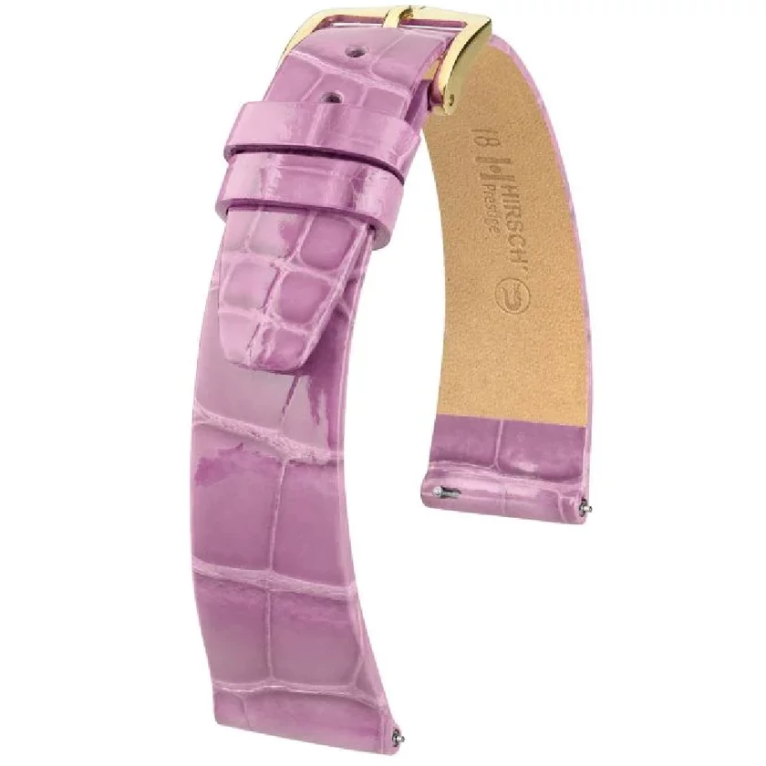Hirsch Aligátor bőr óraszíj 16mm - Prestige L - 02207087-2-16