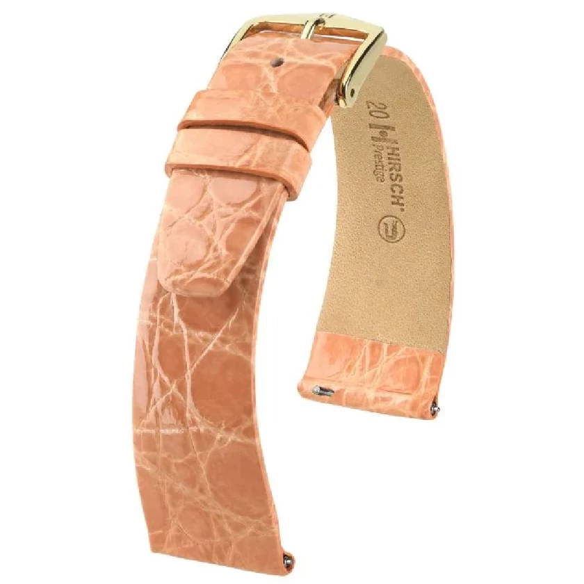 Hirsch Kajmán bőr óraszíj 16mm - Prestige L - 02208022-7-16