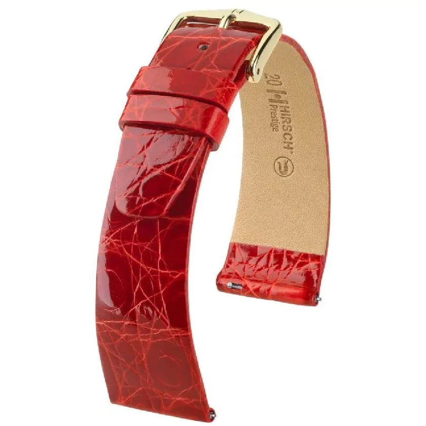 Hirsch Kajmán bőr óraszíj 12mm - Prestige M - 02208120-2-12