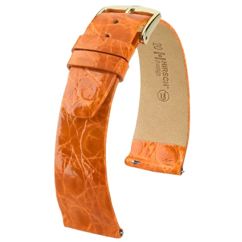 Hirsch Kajmán bőr óraszíj 12mm - Prestige M - 02208176-7-12