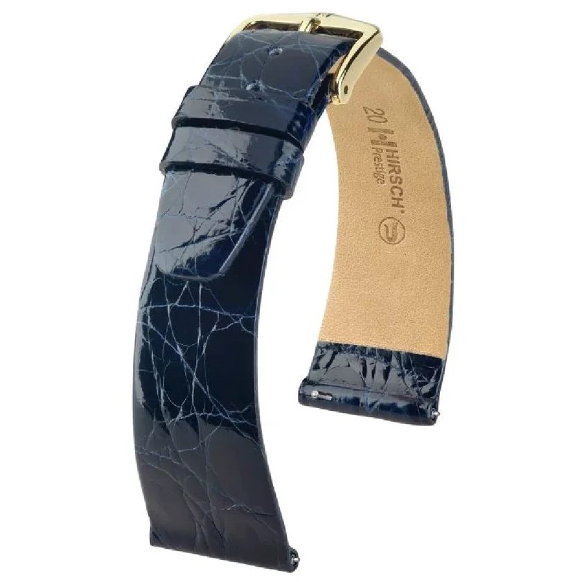 Hirsch Kajmán bőr óraszíj 12mm - Prestige M - 02208180-2-12
