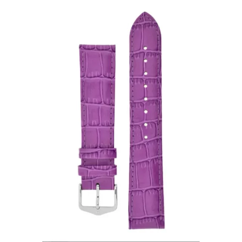 Hirsch rózsaszín borjú bőr óraszíj  20mm - Louisianalook L NQR - 03427087-2-20