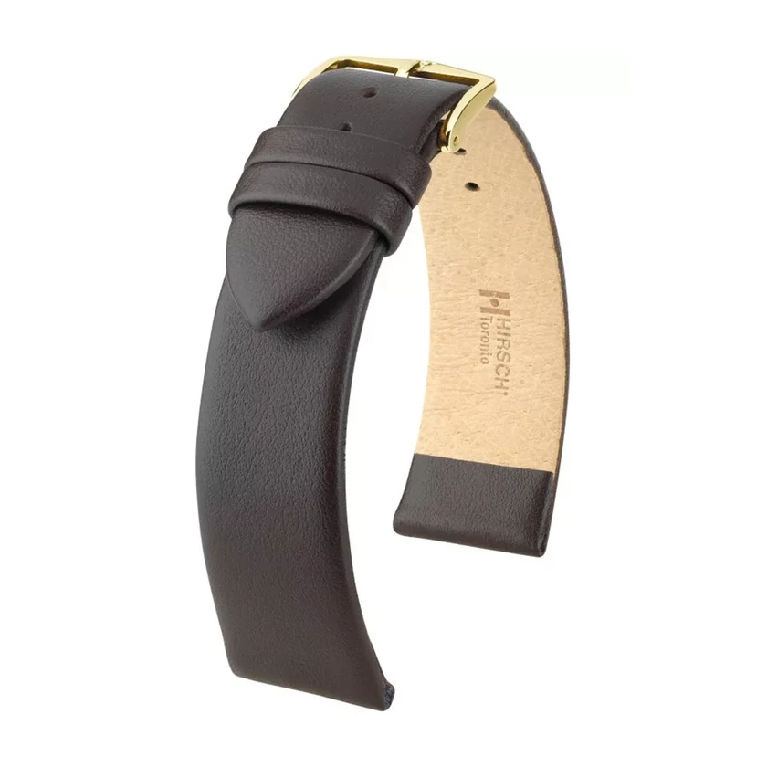 Hirsch barna borjú bőr óraszíj  18mm - Toronto XL - 03702210-1-18