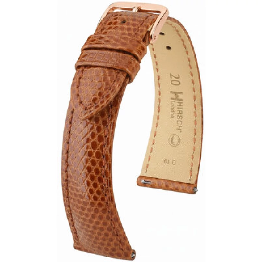 Hirsch Gyík bőr óraszíj 18mm - London L - 04266070-7-18