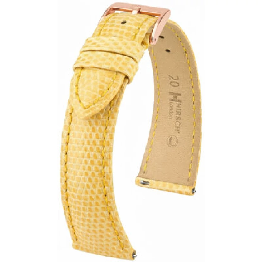 Hirsch Gyík bőr óraszíj 18mm - London L - 04266073-7-18