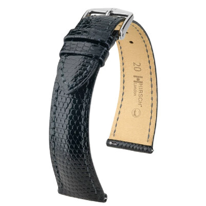 Hirsch Gyík bőr óraszíj 17mm - London L - 04366050-2-17
