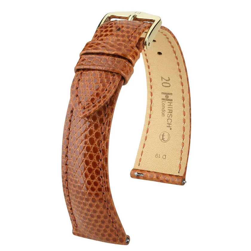 Hirsch Gyík bőr óraszíj 17mm - London L - 04366070-7-17