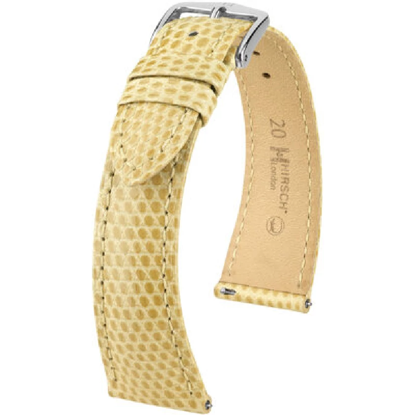Hirsch Gyík bőr óraszíj 17mm - London L - 04366090-2-17