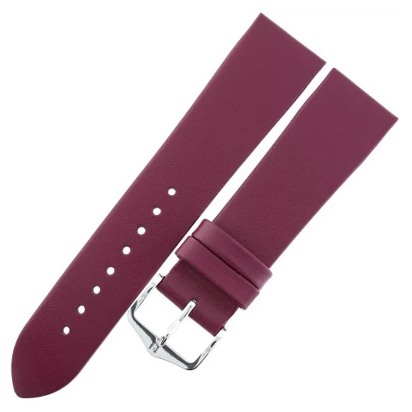 Hirsch lila borjú bőr óraszíj  20mm - Wild Calf M NQR - 13600286-2-20