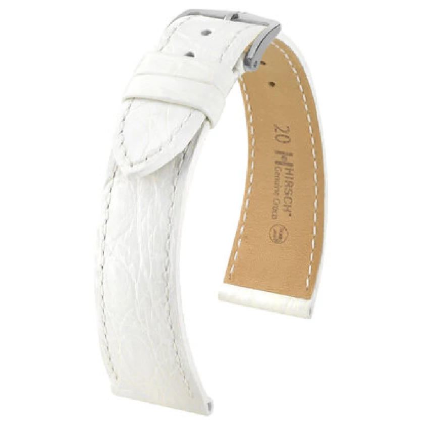 Hirsch Kajmán bőr óraszíj 18mm - Genuine Croco L - 18920800-2-18