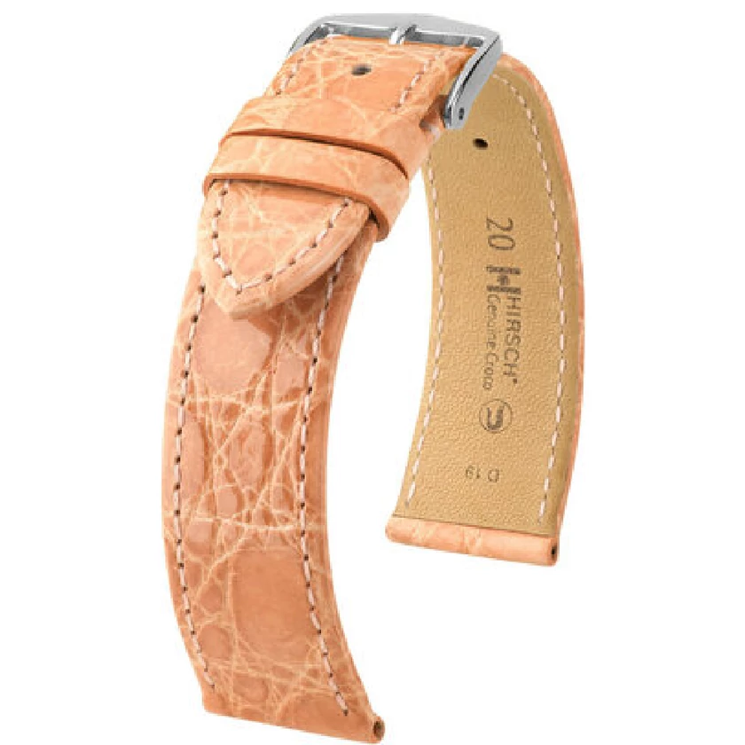 Hirsch Kajmán bőr óraszíj 18mm - Genuine Croco L - 18920822-2-18