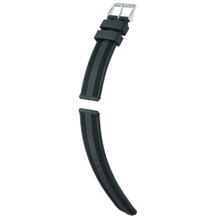 Hirsch Szilikon óraszíj 20mm - Silverstone - 40518850-2-20