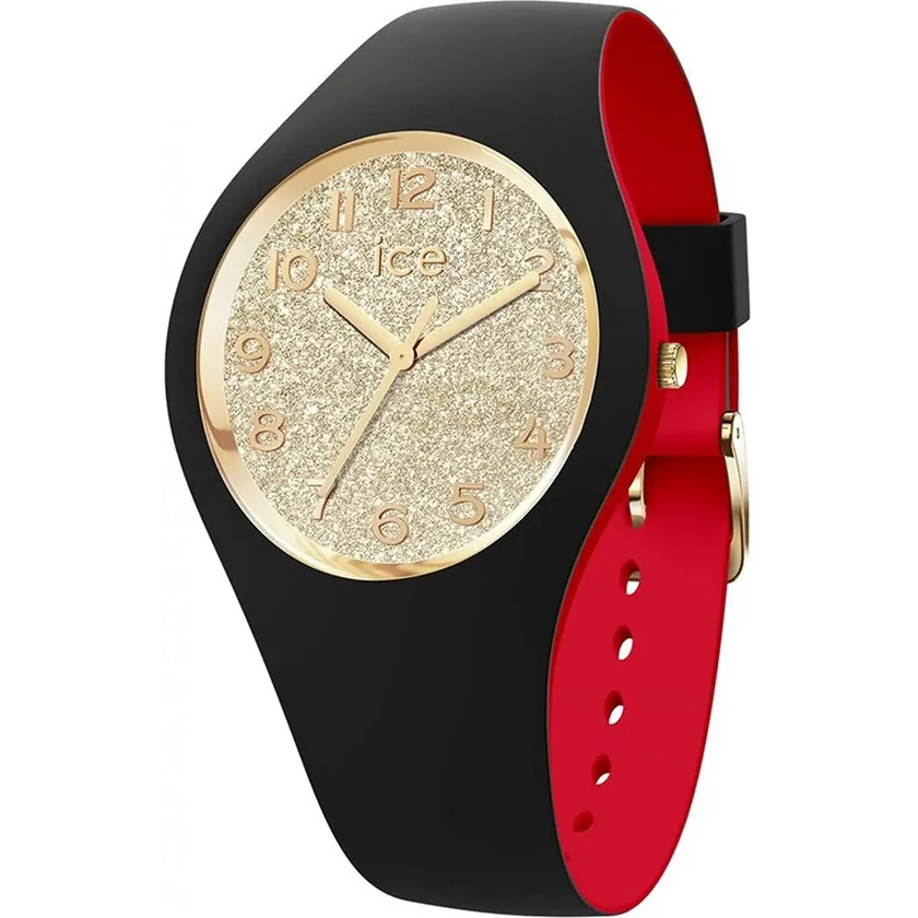 Ice-Watch női óra - 022325 - Ice Loulou Black Gold Glitter