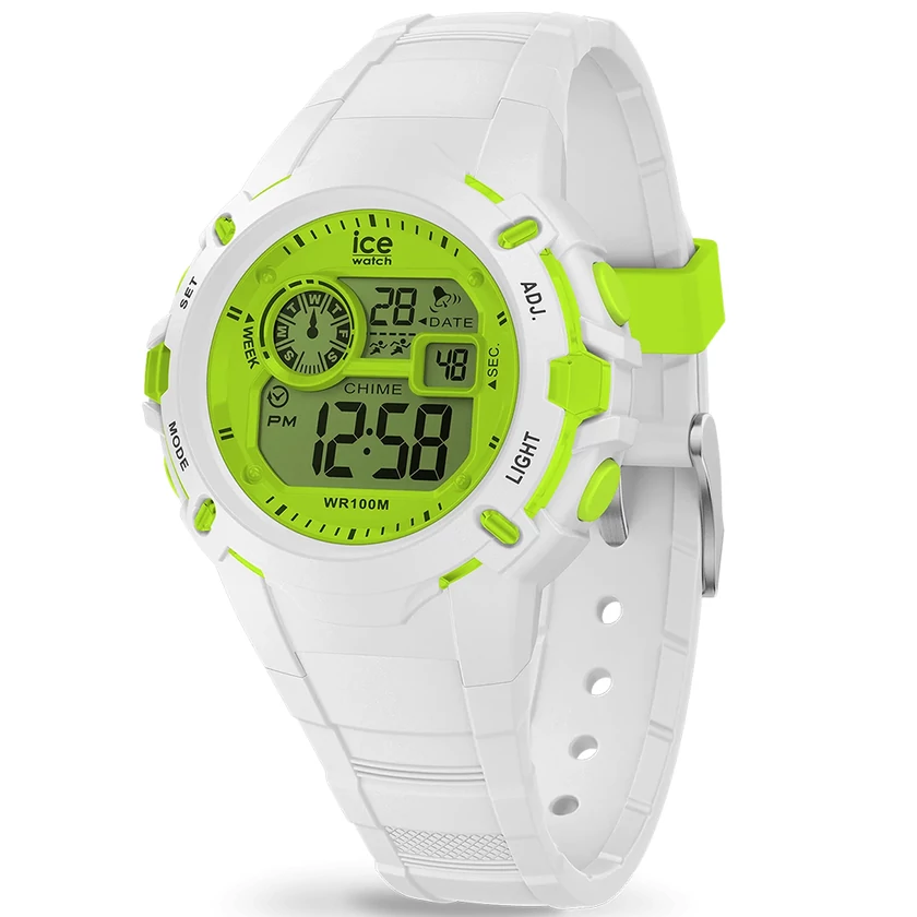 Ice-Watch női óra - 024004 - Ice Digit Explorer White Lime