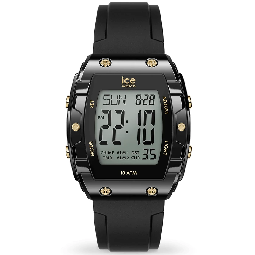 Ice-Watch női óra - 024564 - Ice Digit Boliday Black Gold