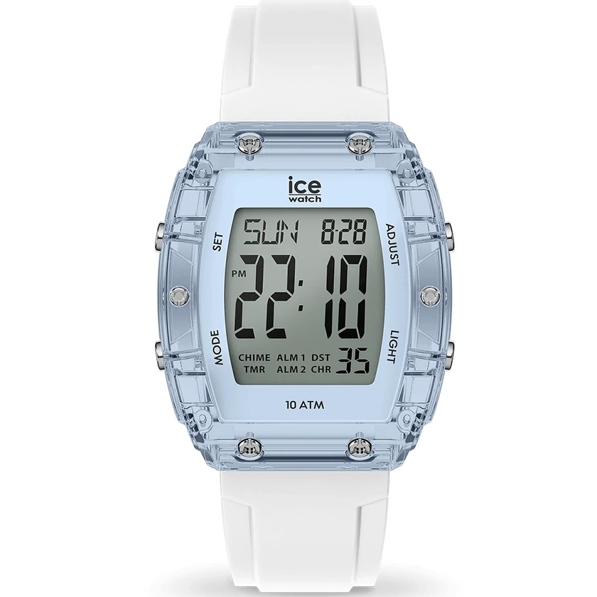 Ice-Watch női óra - 024567 - Ice Digit Boliday White Blue