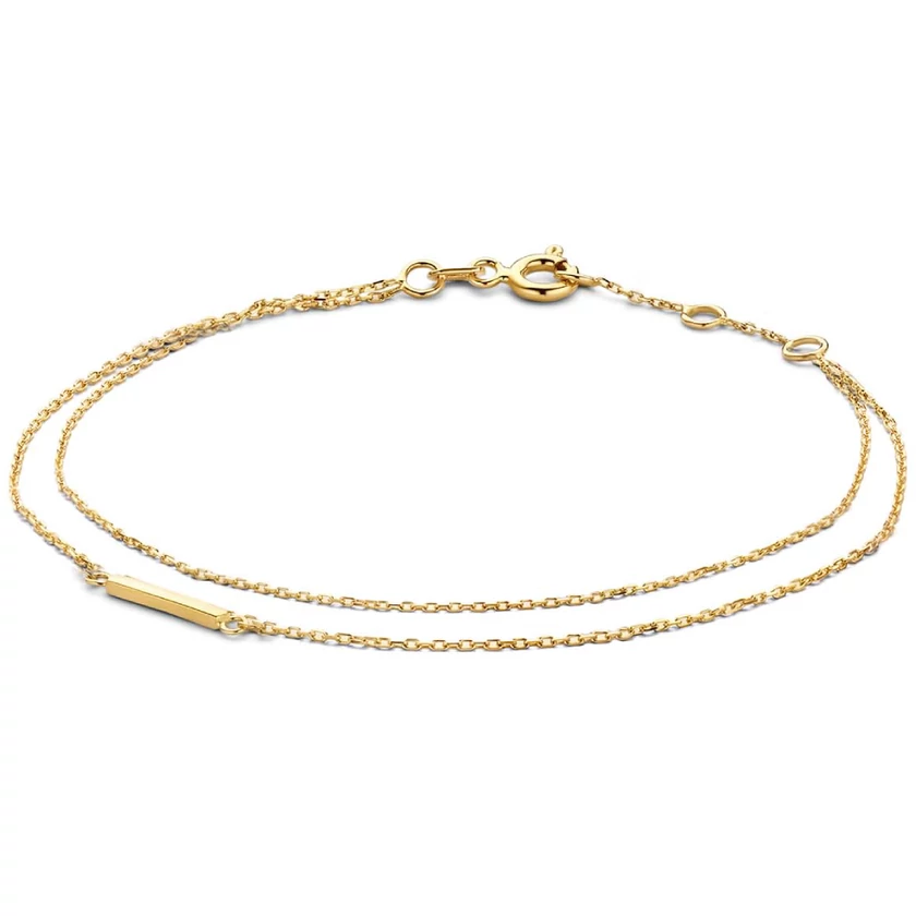 Jackie Gold arany dupla karkötő - JKB20.072