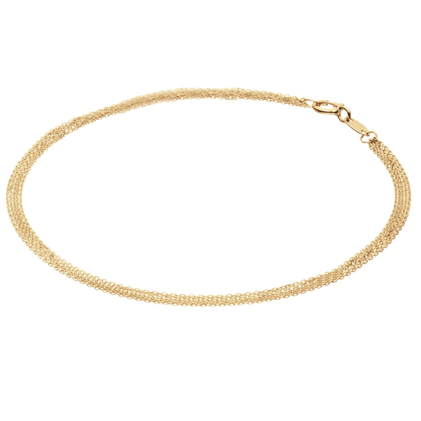 Jackie Gold arany vízesés karkötő - JKB24.412