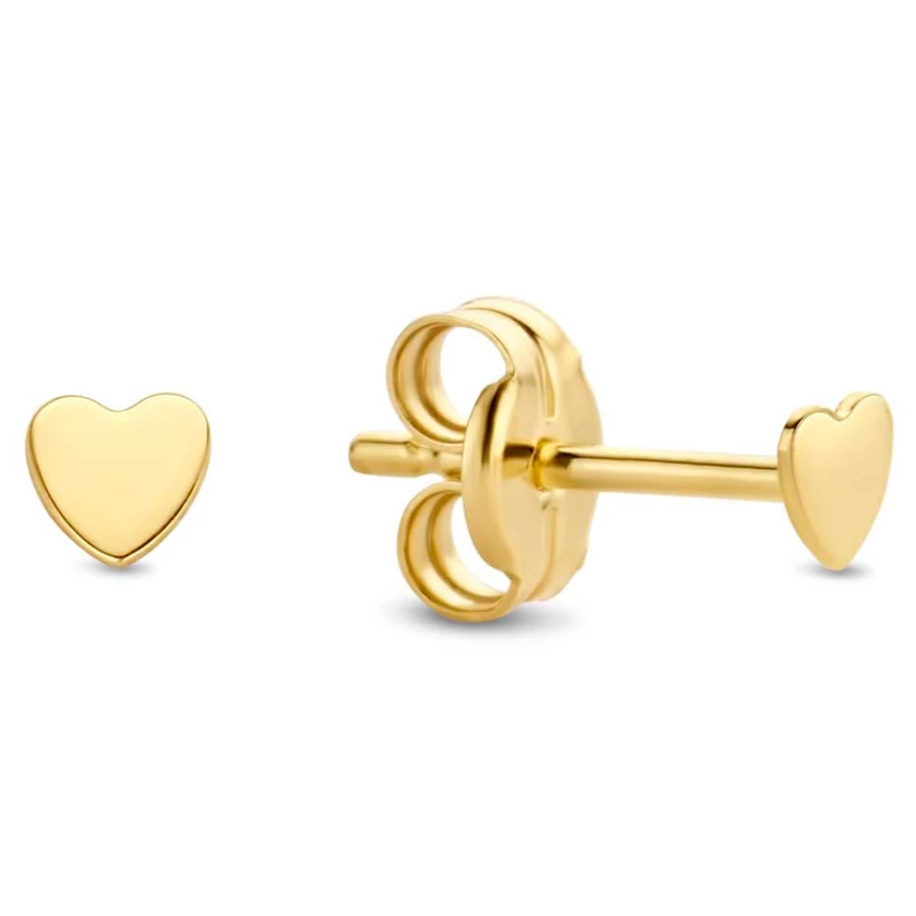Jackie Gold mini arany szív fülbevaló - JKE20.002