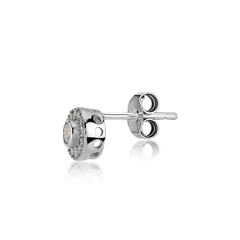 Kurshuni elegáns fél pár fülbevaló - KR405S-3S-RH