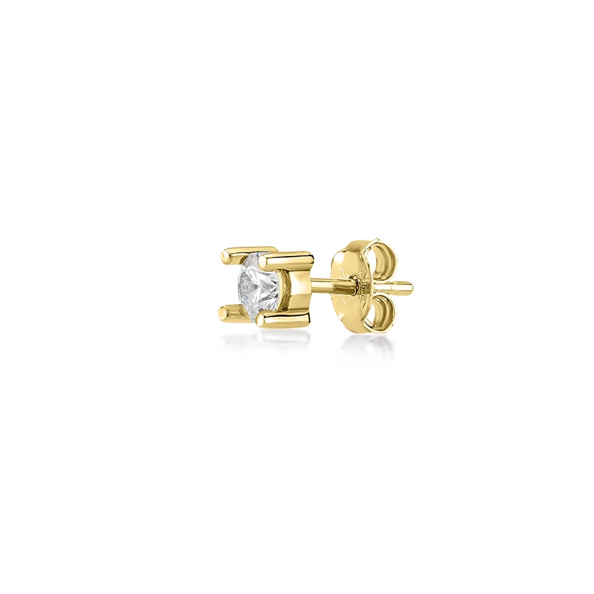 Kurshuni elegáns fél pár fülbevaló   - KR685-3S-AU